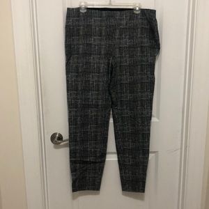 Alfani size 14 skinny dress pants weave pattern